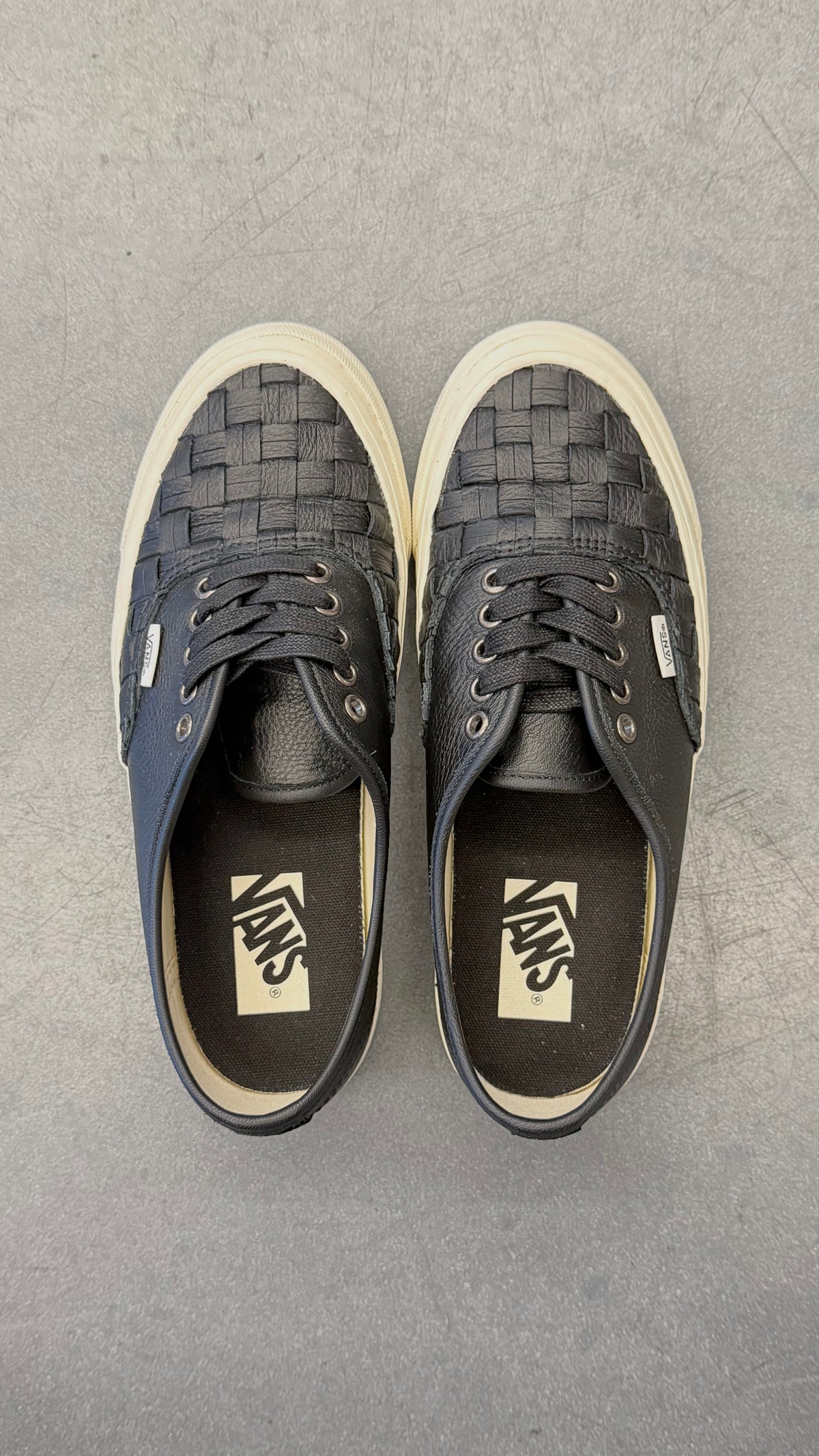 VANS LX AUTHENTIC 44 WOVEN LEATHER