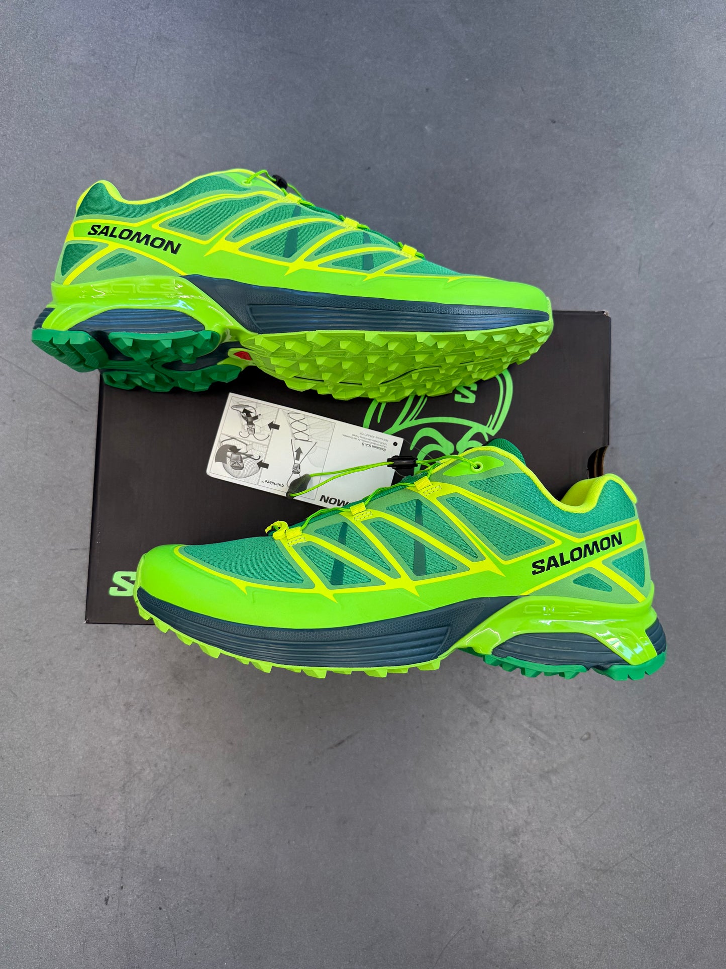 2025 SIZE 12 FEID SALOMON XT-PATHWAY 2 (NEW WITH BOX) (SIGNED BOX)