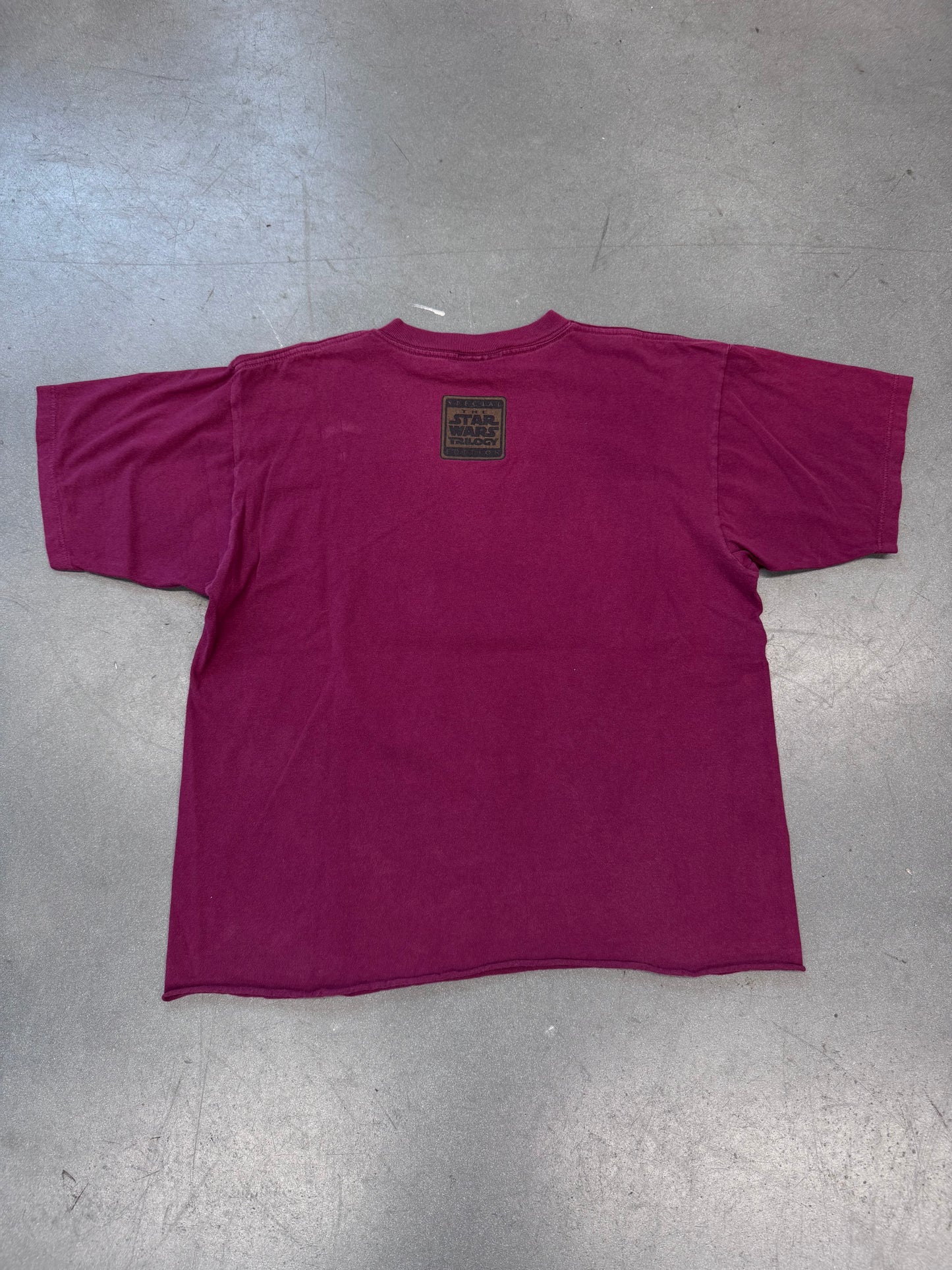 1997 STAR WARS BOBA FETT "NOVA SCOTIA" CROPPED TEE (STAR WARS TAG)