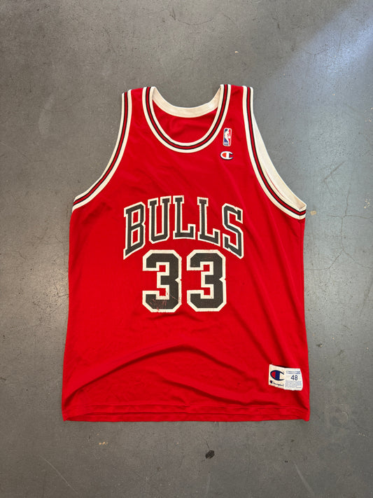 90'S CHICAGO BULLS PIPPEN BASKETBALL CHAMPION JERSEY