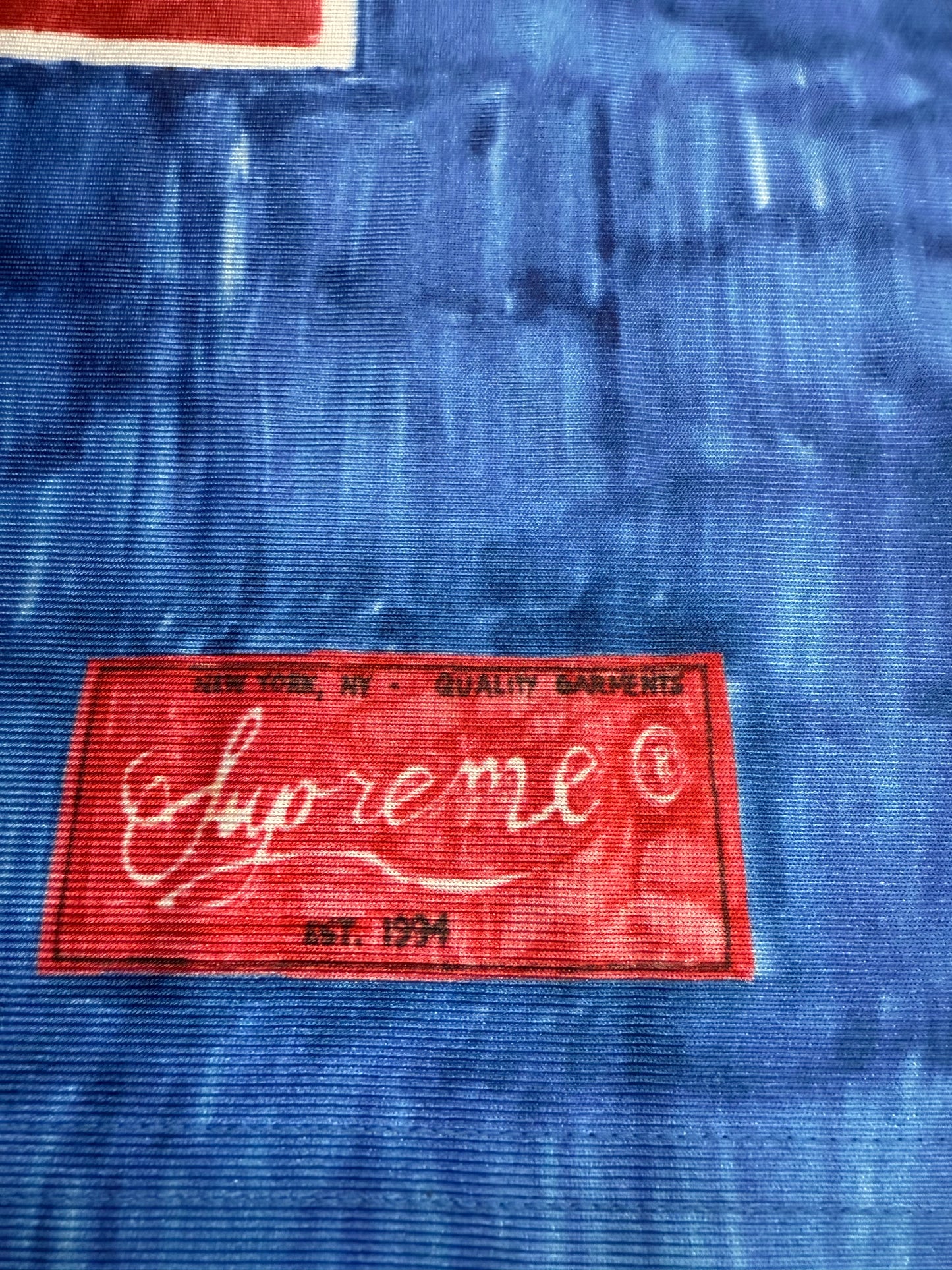 SS25 SUPREME MARKER BASKETBALL JERSEY