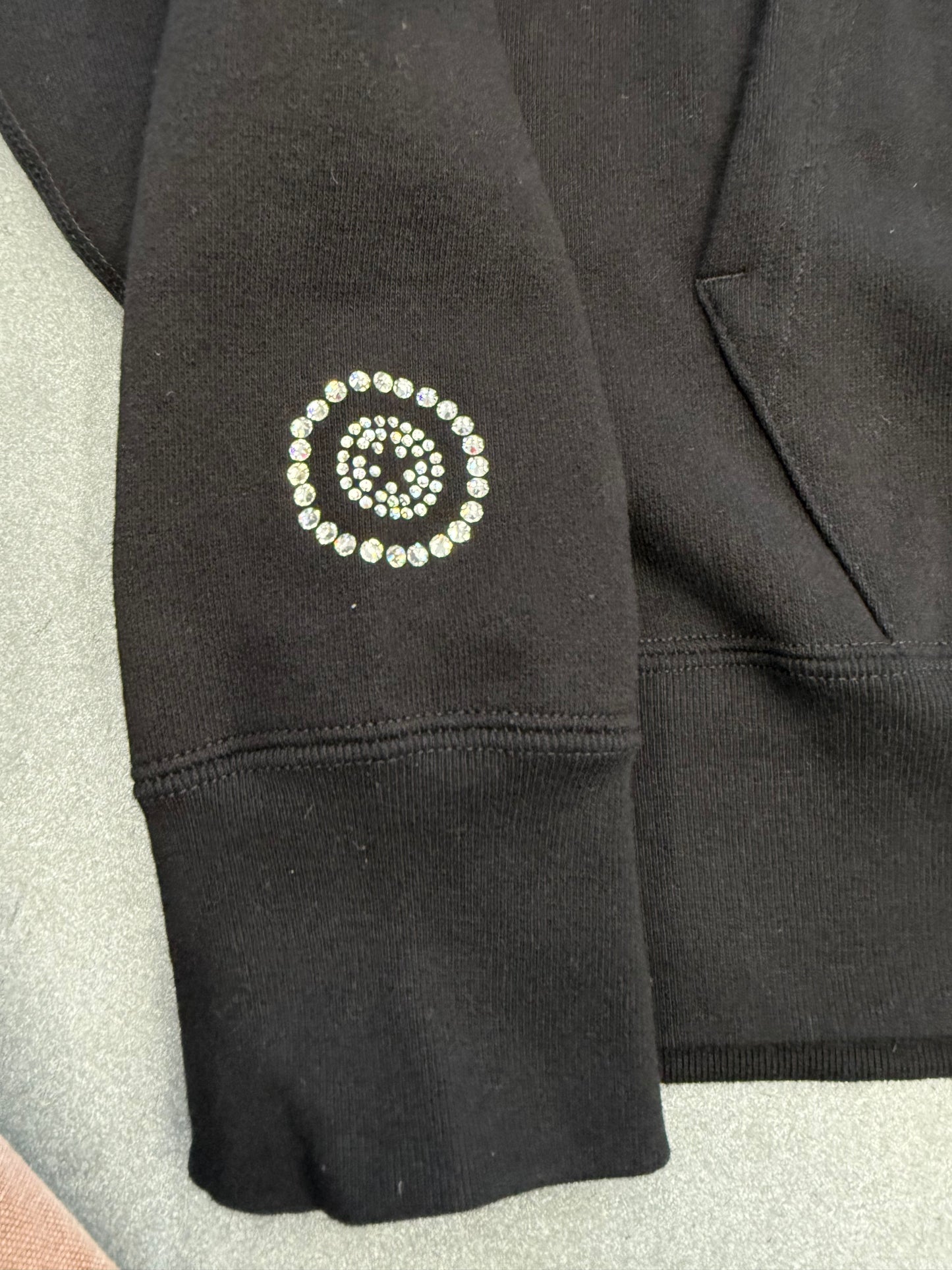 FW18 A BATHING APE BAPE SWAROVSKI SHARK FULL ZIP HOODIE (NEW)