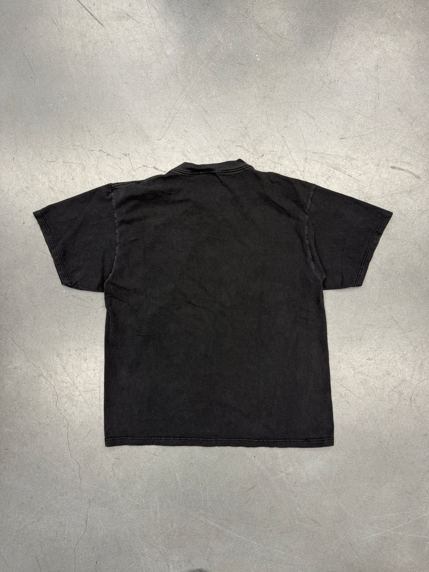 90'S TOMB RAIDER STARRING LARA CROFT MOTORCYCLE TEE (TULTEX TAG)