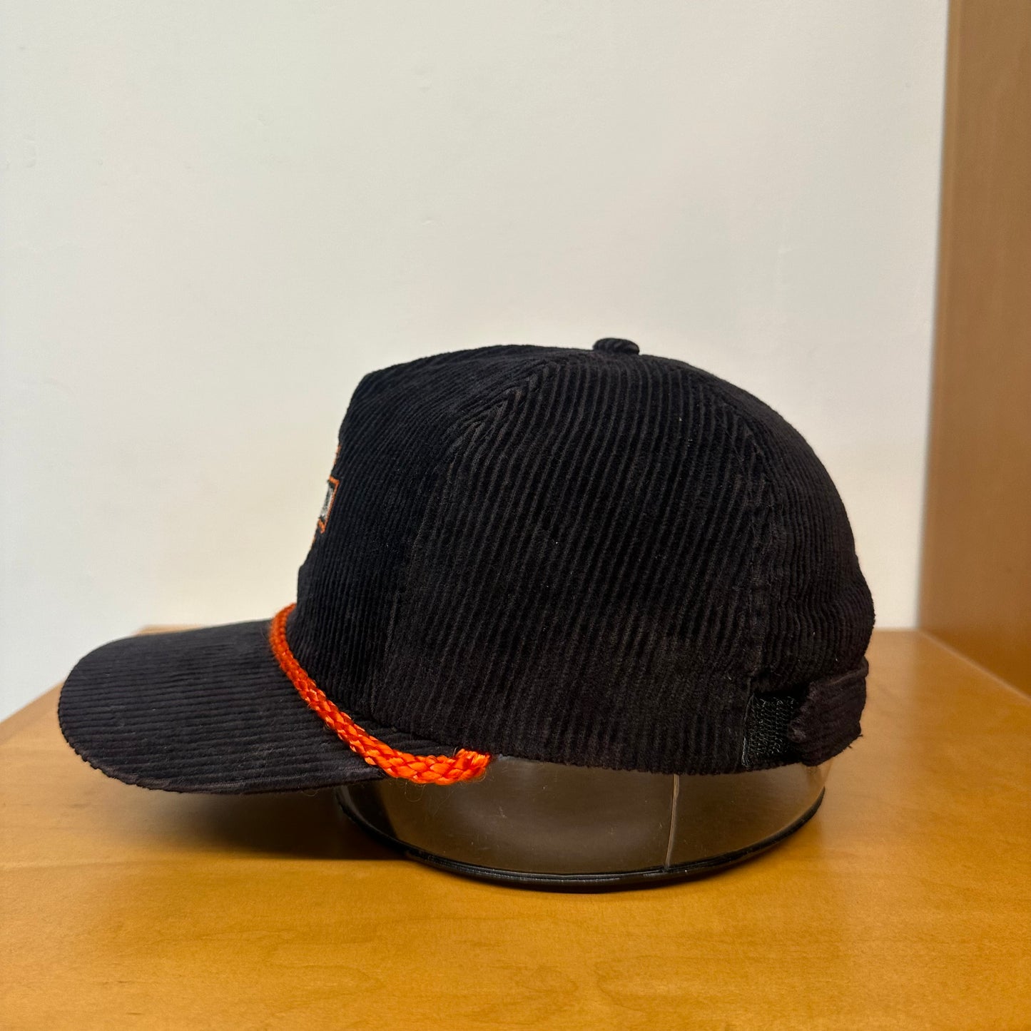 HARLEY-DAVIDSON MOTORCYCLES ROPE STYLE CORDUROY STRAPBACK HAT