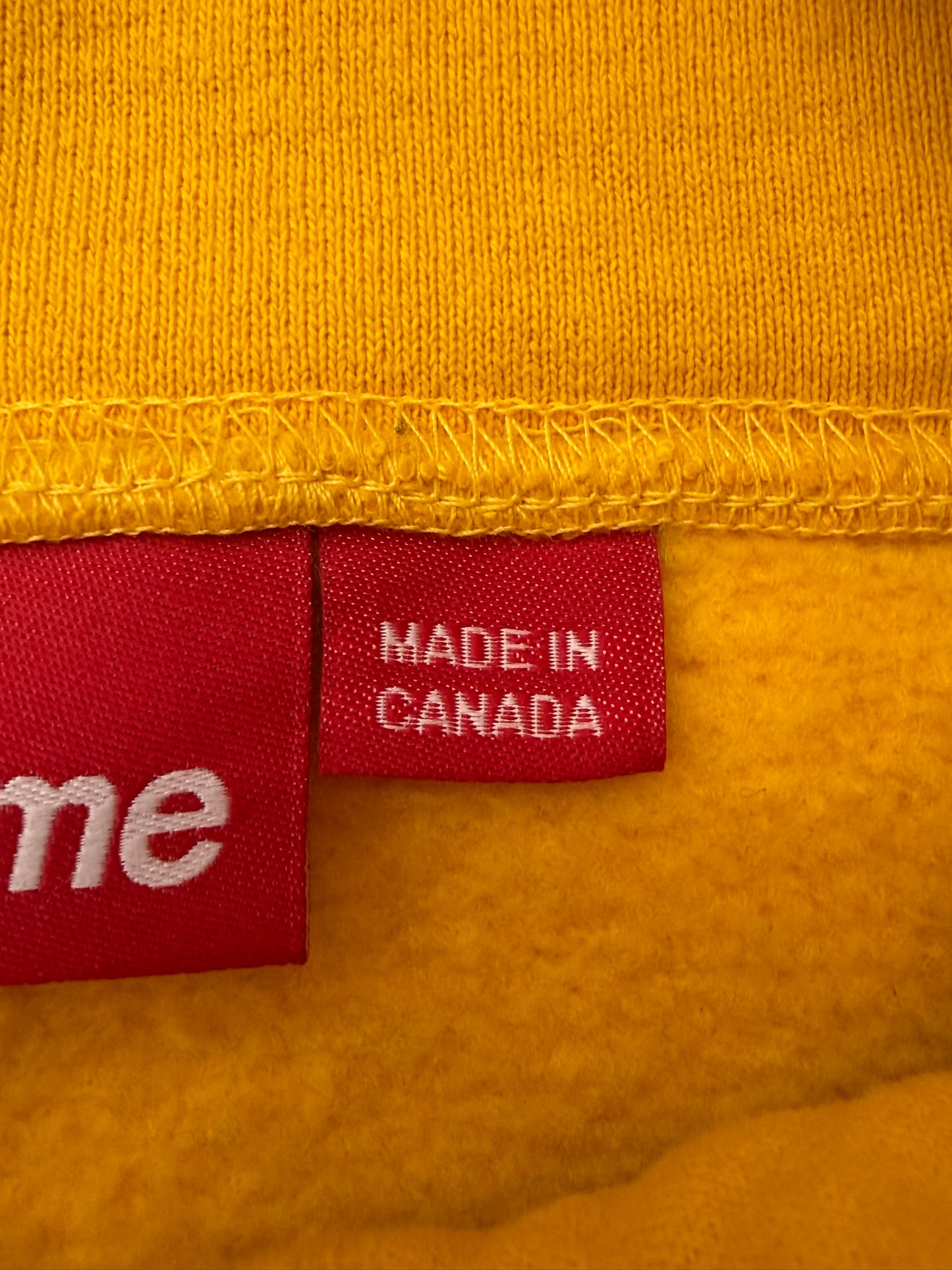 FW25 SUPREME ANTIHERO HOODED SWEATSHIRT  - YELLOW