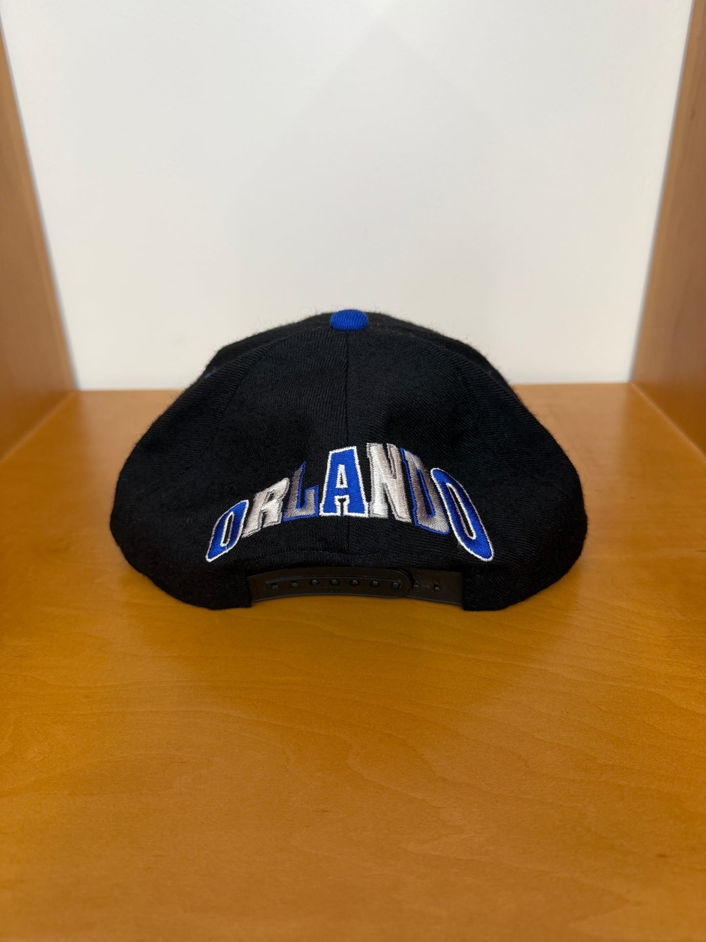 90'S ORLANDO MAGIC SNAPBACK - BLUE/BLACK (GROSSMAN CAP CO. TAG)