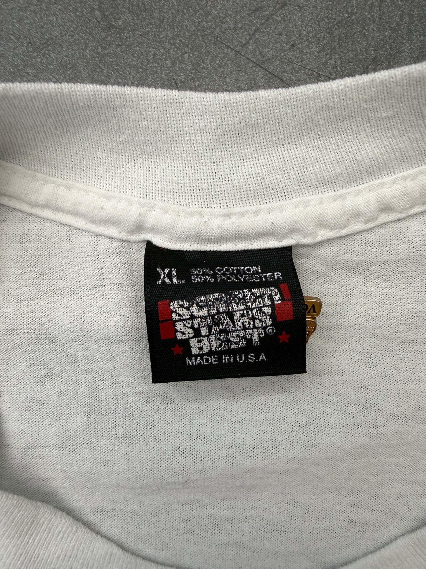 1995 SELENA REST IN PEACE MEMORIAL SHIRT (SCREEN STARS BEST TAG)