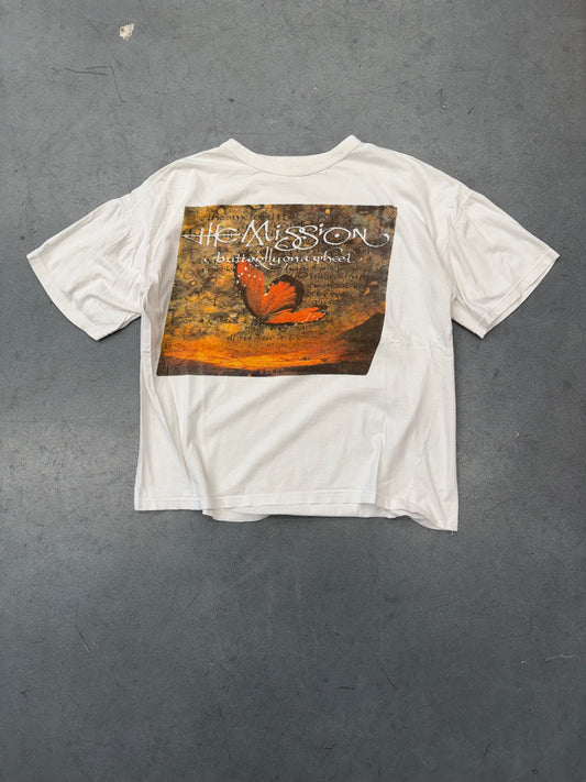 90'S THE MISSION BUTTERFLY ON A WHEEL TEE (FADED TAG)