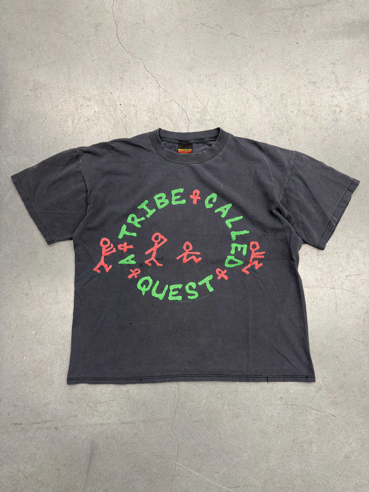 1993 A TRIBE CALLED QUEST MIDNIGHT MARAUDERS TEE (BROCKUM TAG)