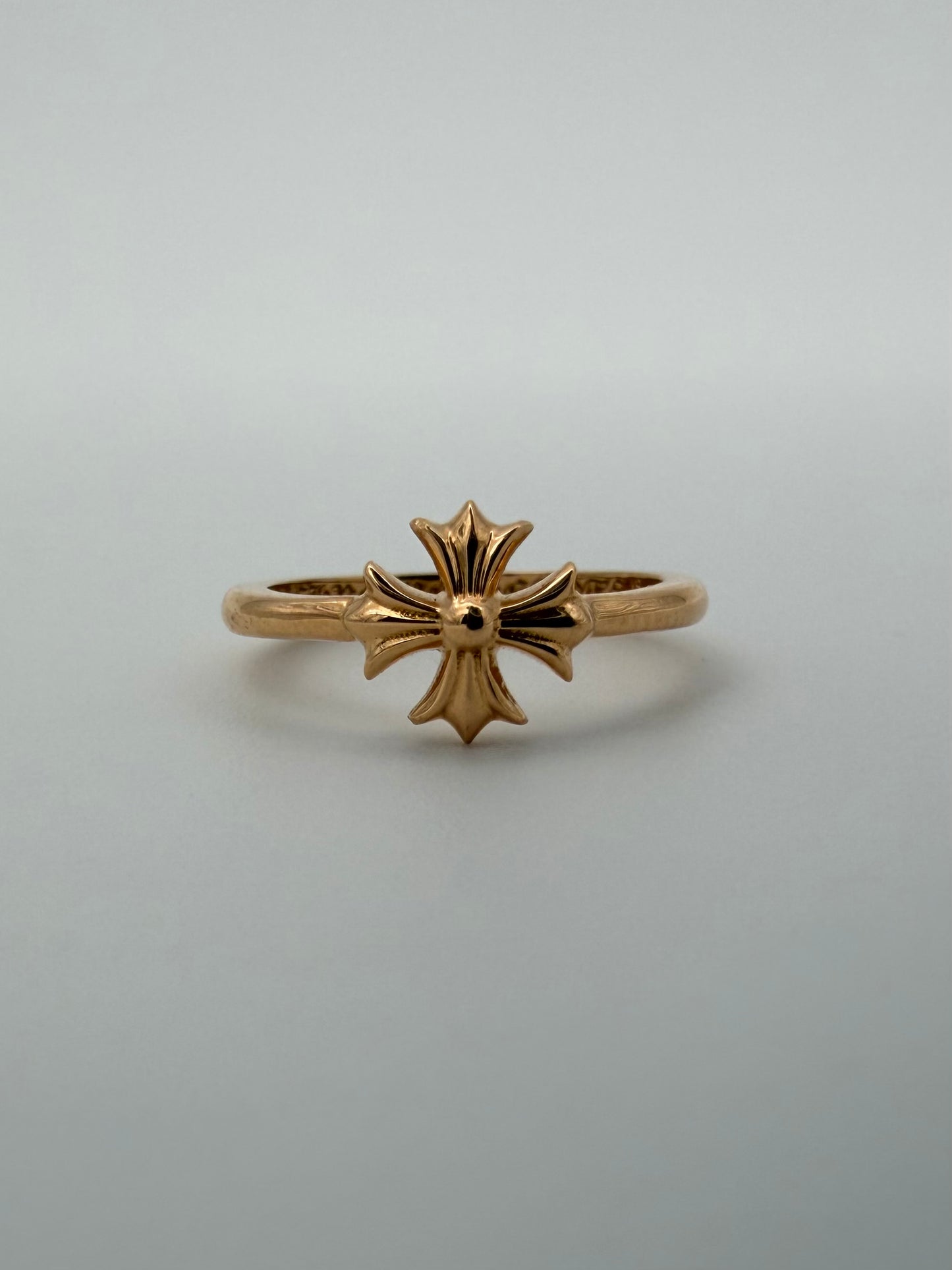 CHROME HEARTS GOLD BUBBLEGUM PLUS RING