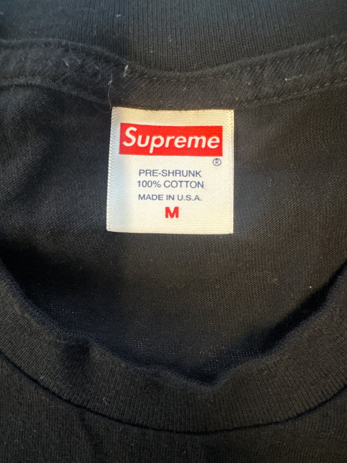 SS22 SUPREME DEER TEE - BLACK