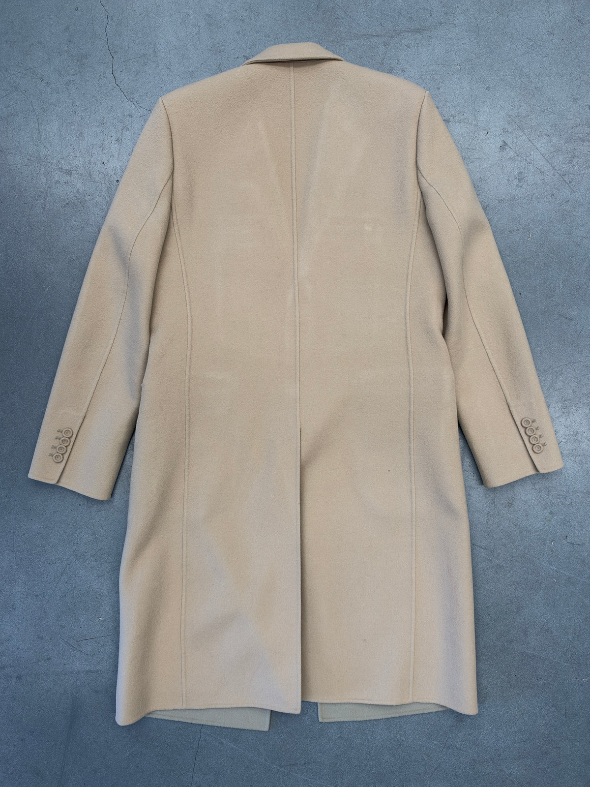 90S CHRISTIAN DIOR WOOL TRENCH COAT