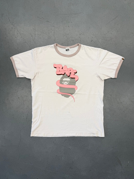 2006 BAPE X KAWS RINGER TEE