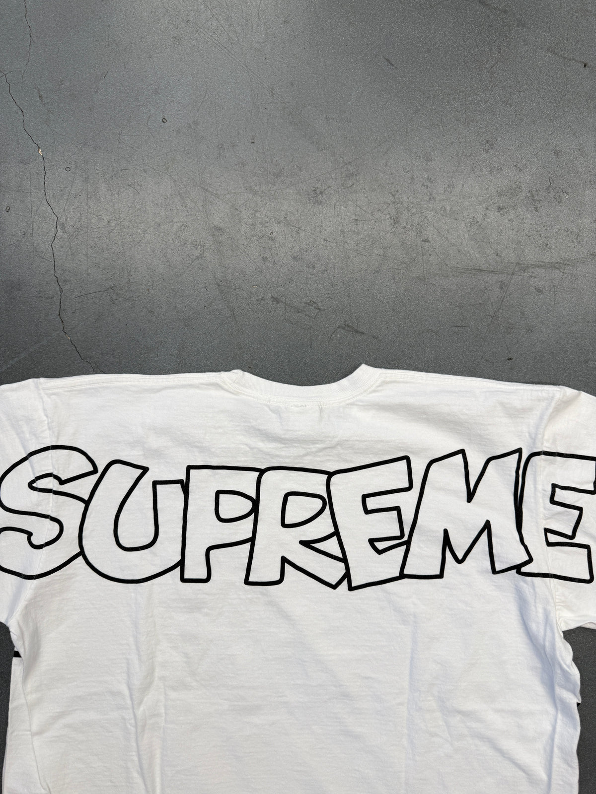 FW20 SUPREME SMURFS TEE - WHITE