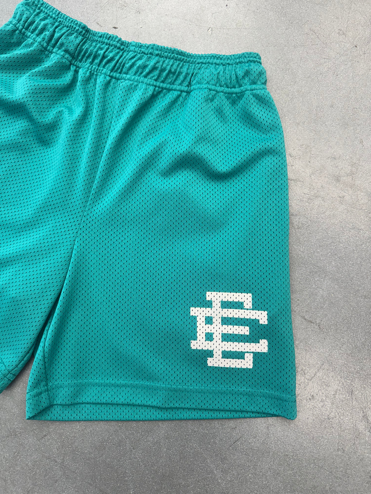 ERIC EMANUEL EE BASIC SHORT - ROYAL TEAL/WHITE
