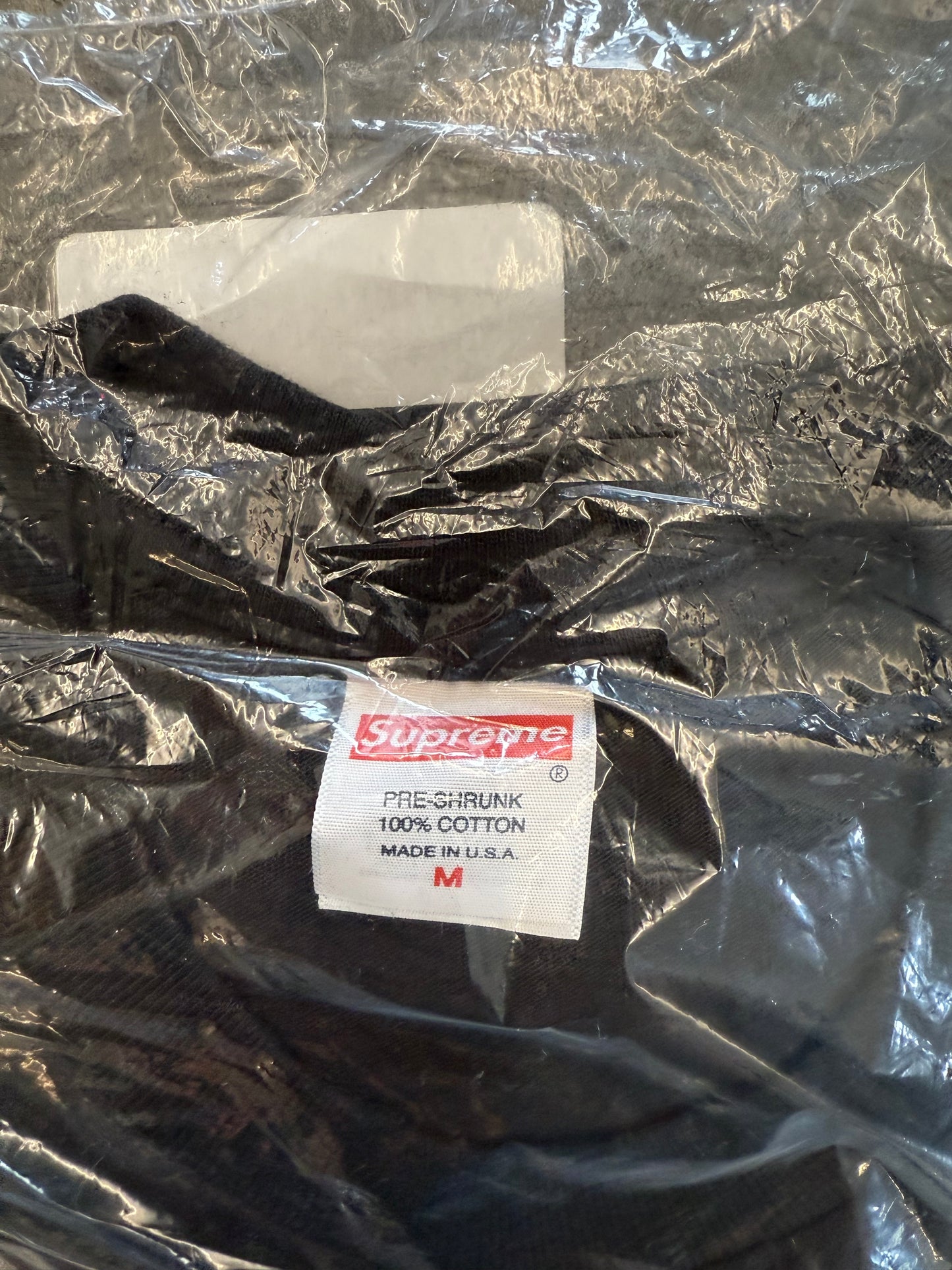 FW23 SUPREME MF DOOM TEE MEDIUM BLACK