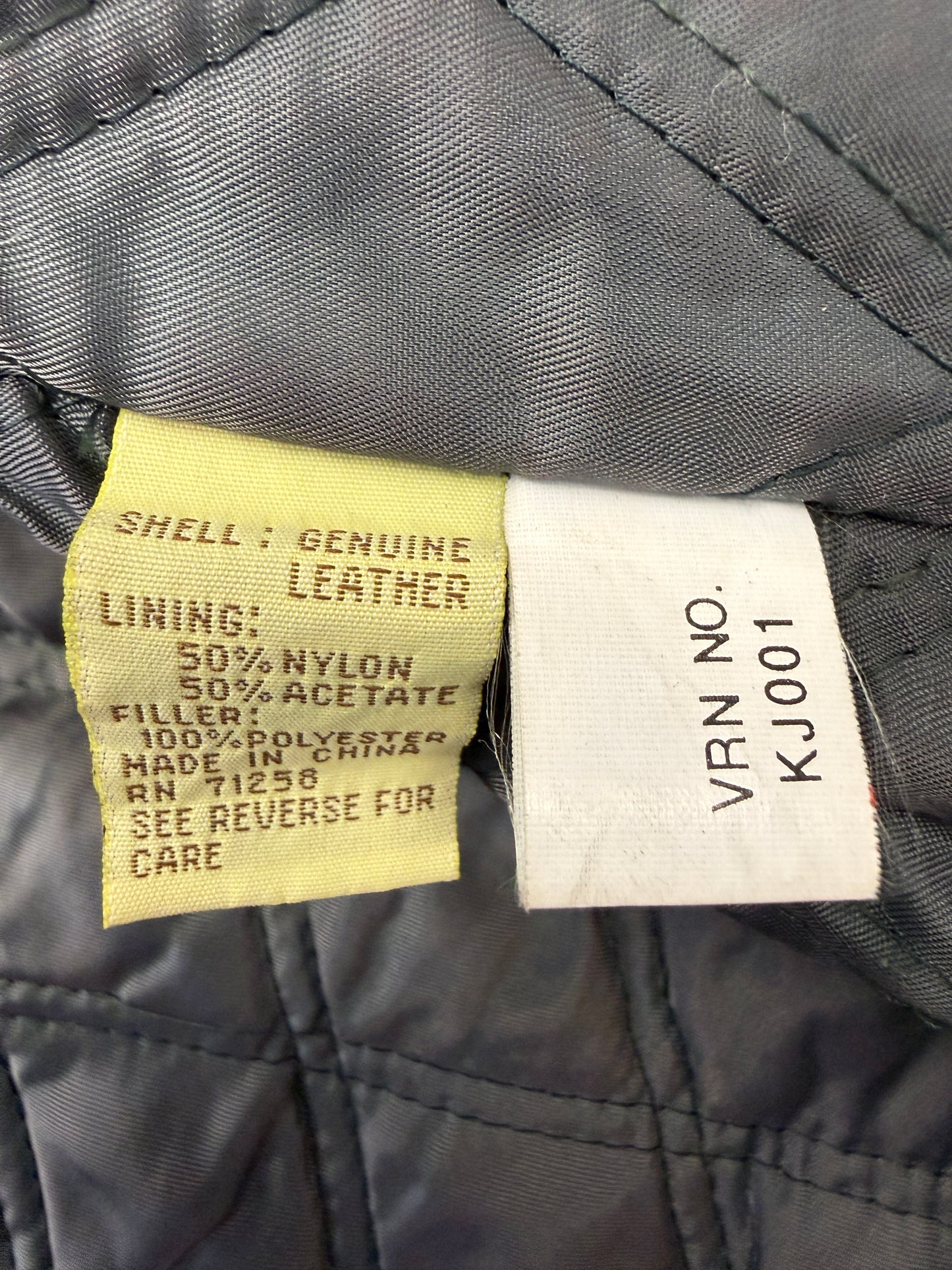 ‘90S WU-TANG WU-WEAR LEATHER OVERCOAT JACKET