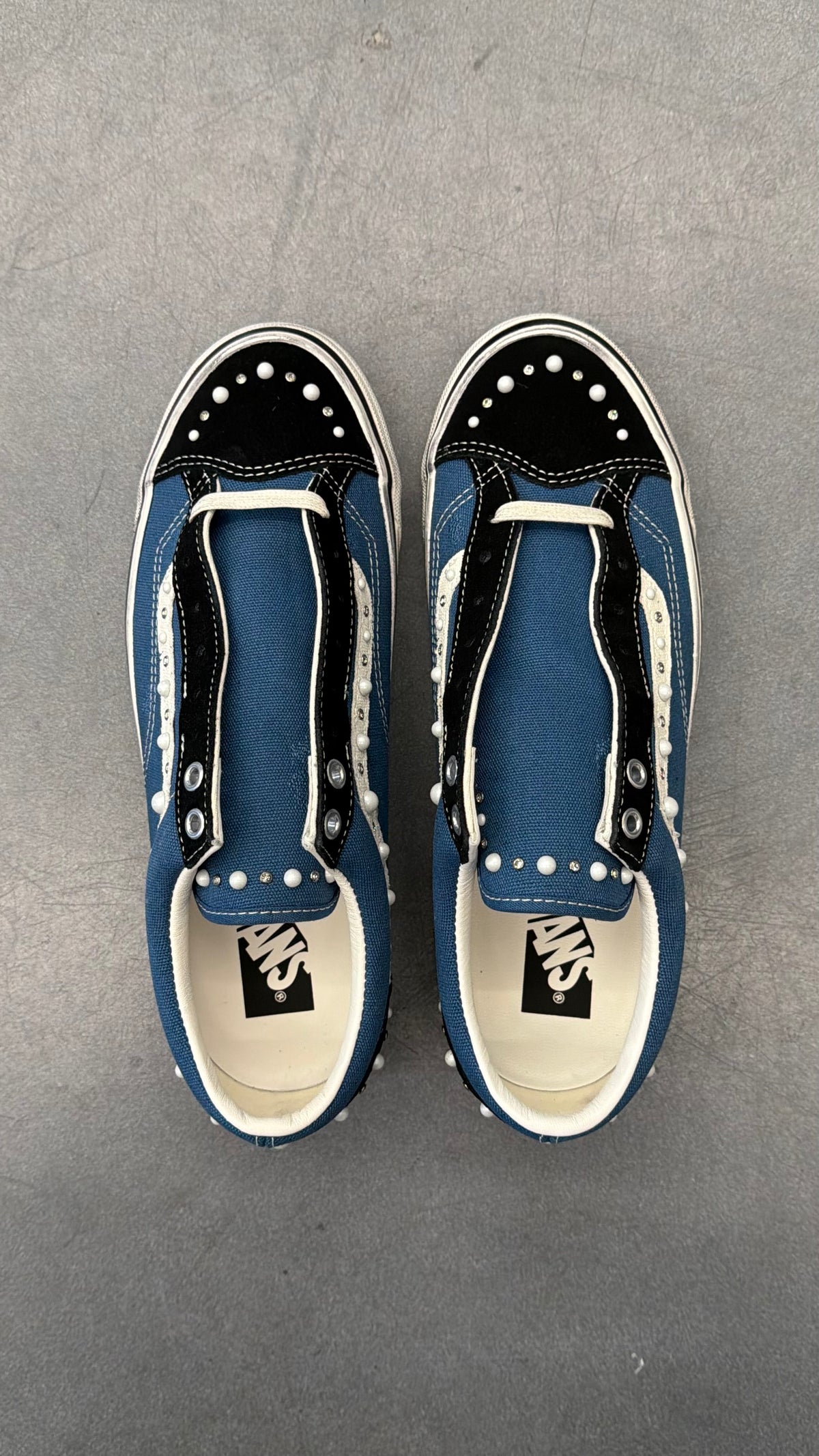 2026 VANS LX OLD SKOOL 36 PEARLIZED PACK NAVY/BLACK
