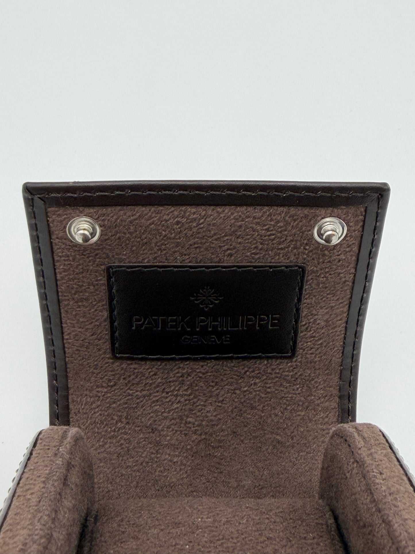 PATEK PHILIPPE LEATHER WATCH TRAVEL CASE