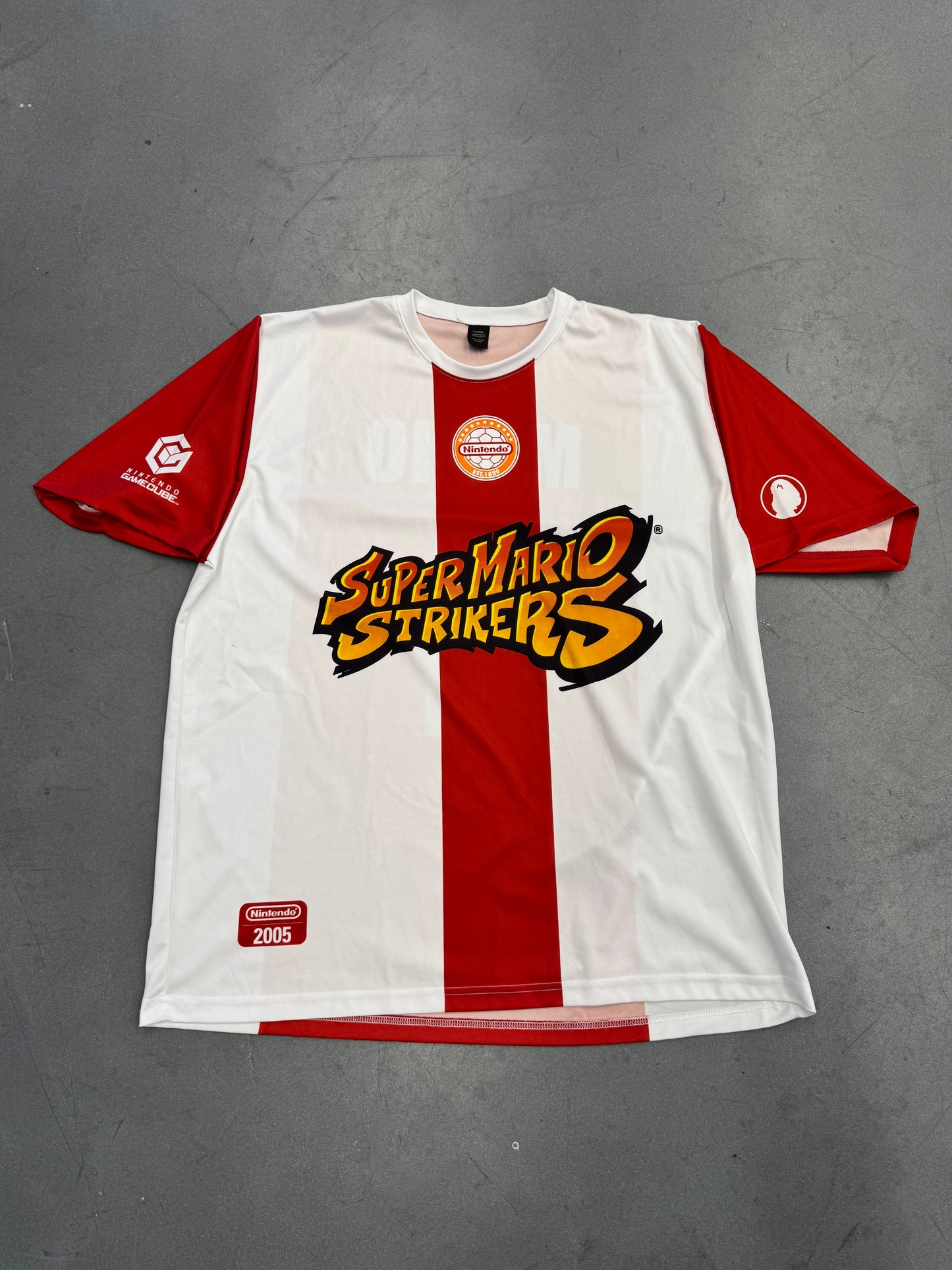 2005 SUPER MARIO STRIKERS #1 SOCCER JERSEY