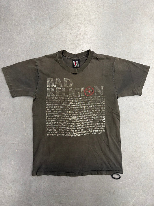 90'S BAD RELIGION LYRICS TEE (GIANT TAG)
