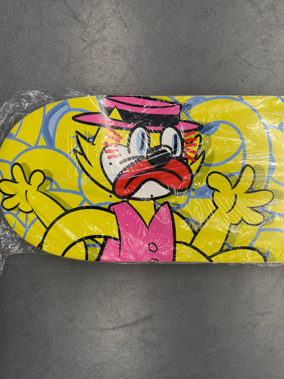 ART OF HIP HOP SLAWN AND OPAKE TOP CAT SKATEBOARD DECK