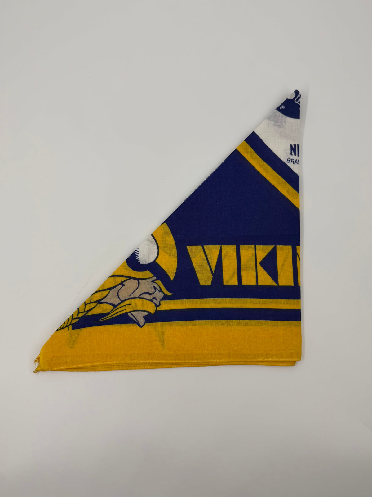 VINTAGE MINNESOTA VIKINGS MADE IN USA BANDANA