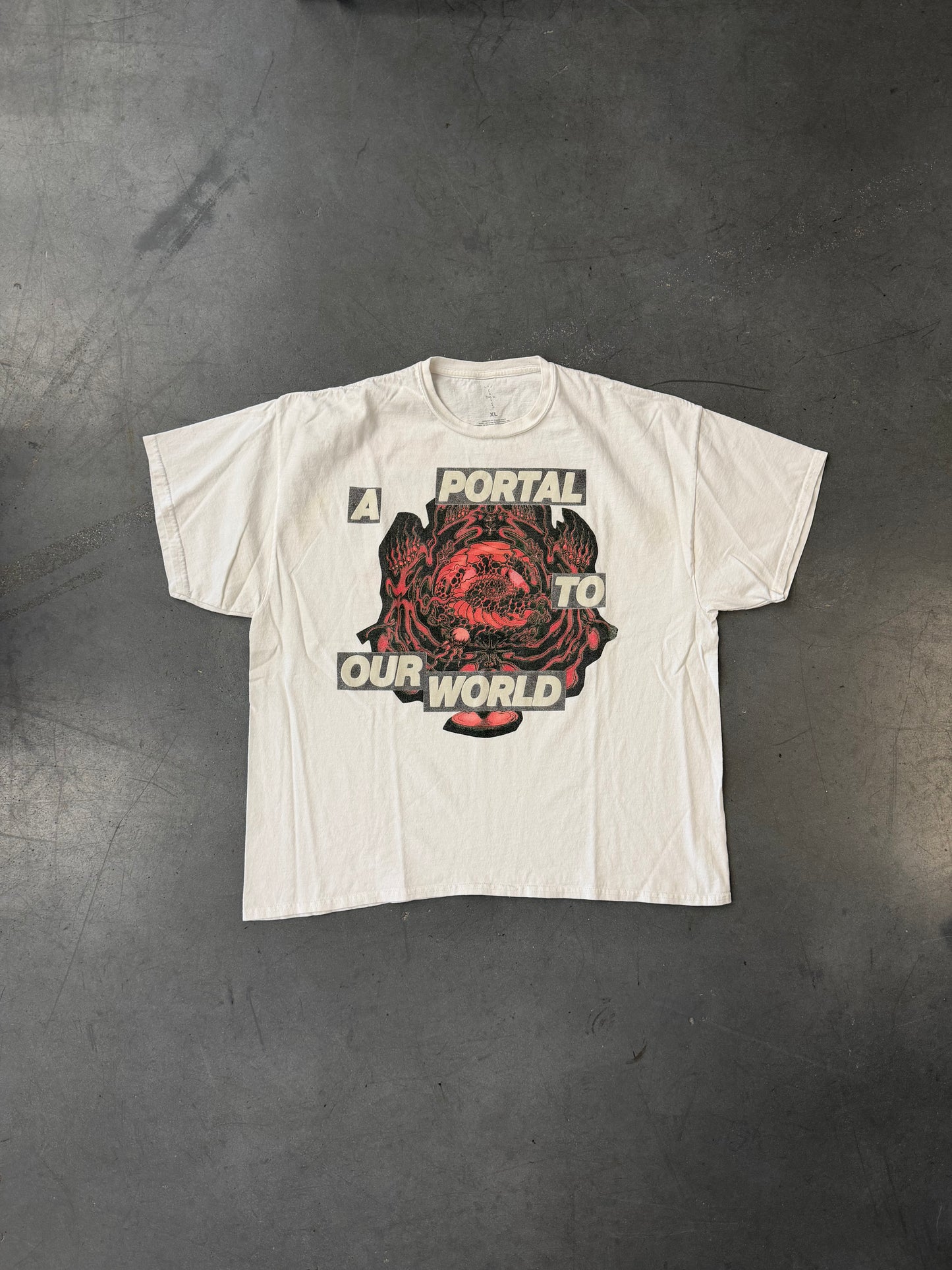 2021 TRAVIS SCOTT "A PORTAL TO OUR WORLD" ROLLING LOUD TEE