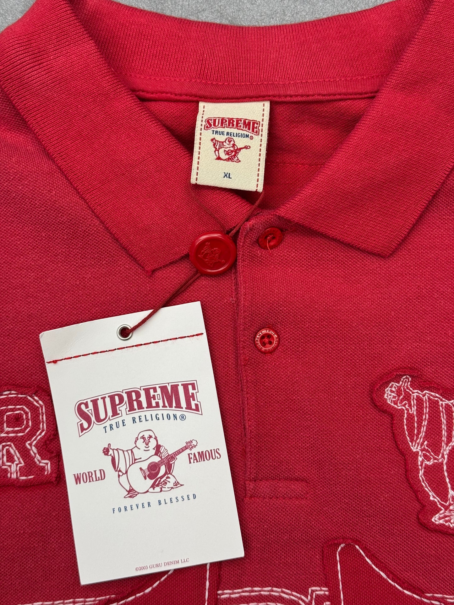 FW25 SUPREME TRUE RELIGION POLO SHIRT