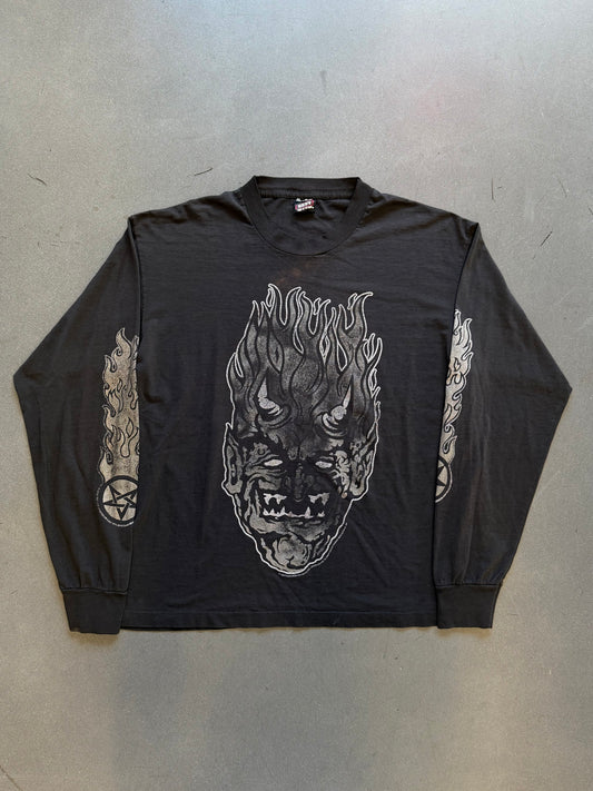 1995 WHITE ZOMBIE SAY YOU LOVE SATAN! 666 TOUR 95-96 LS TEE (FOTL BEST TAG)