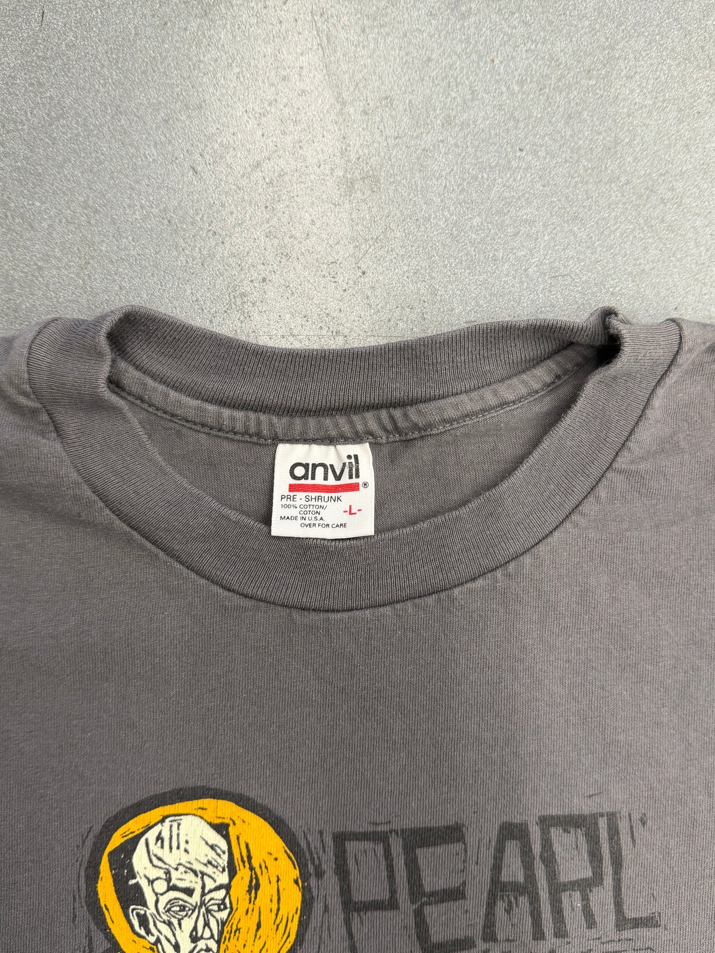 1999 PEARL JAM PONTIUS PILATE  TEE RARE REVERSE HIT (ANVIL TAG)