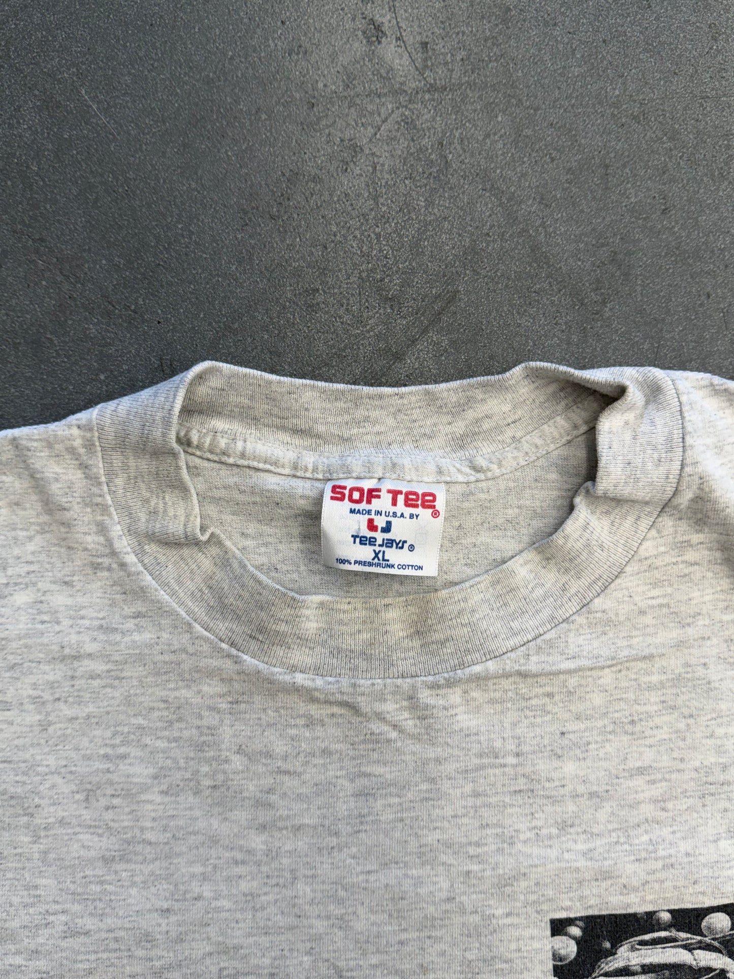 1990 M.C. ESCHER BOND OF UNION MULLET TEE (SOFTEE TAG)