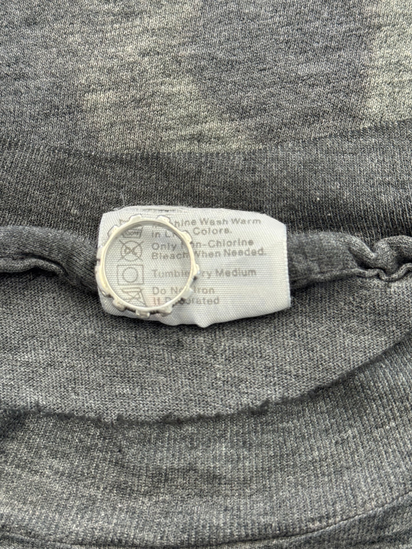 90S BAUHAUS FACE LOGO TEE (HANES TAG)