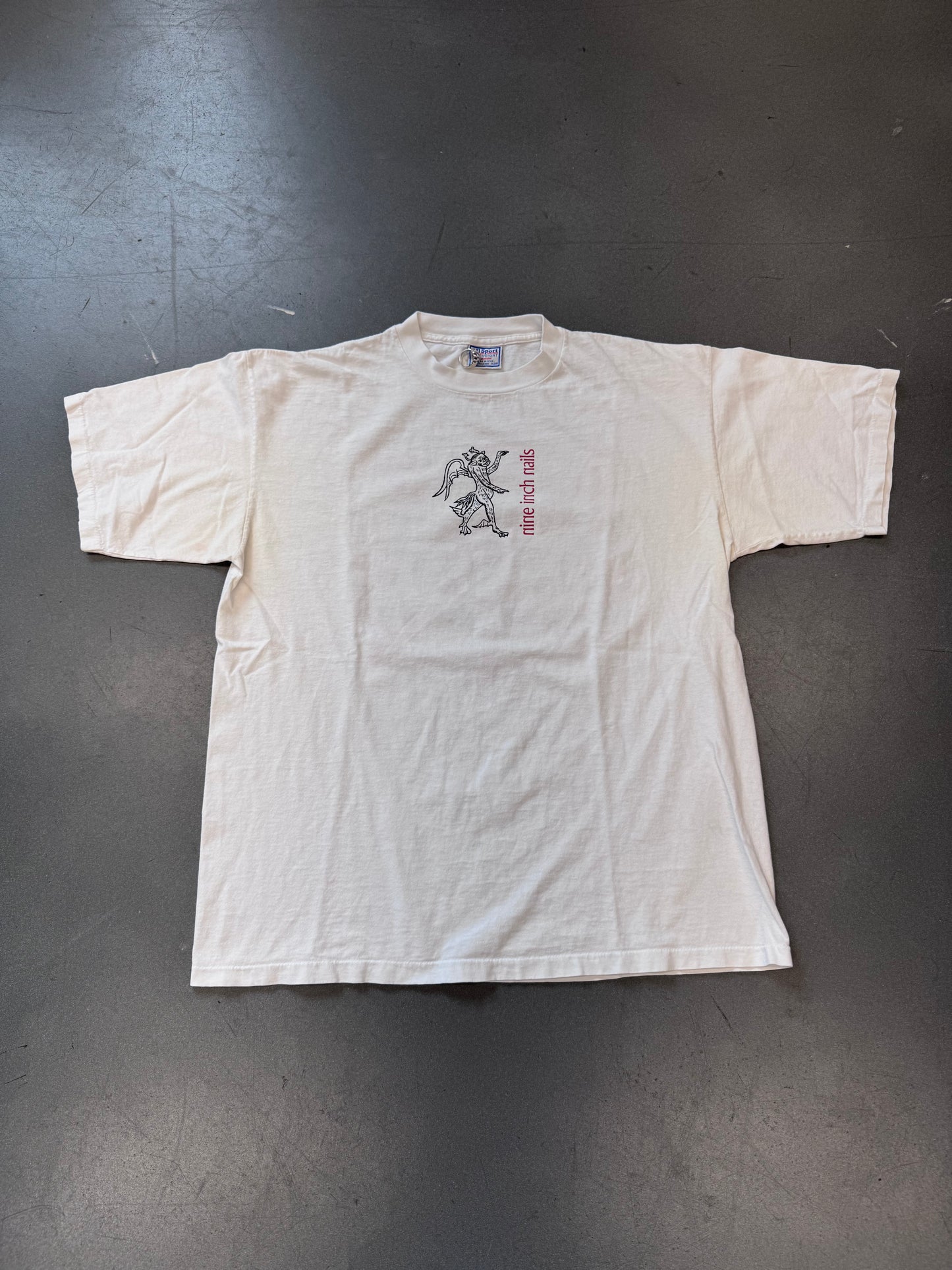 1995 NINE INCH NAILS DEVIL MONKEY TEE (ALL SPORT TAG)