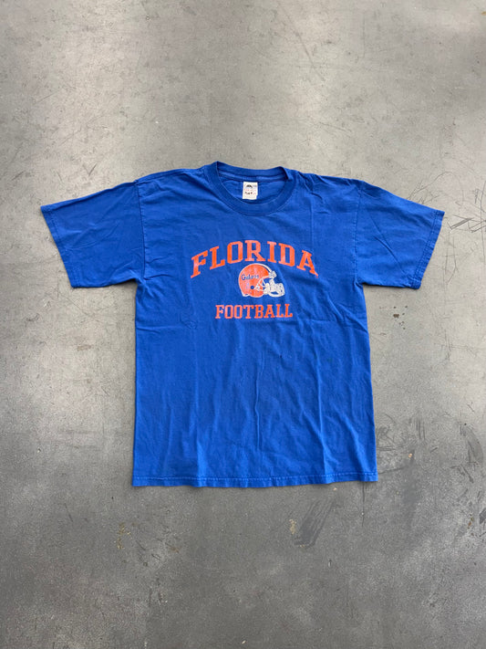 Y2K FLORIDA FOOTBALL GATORS HELMET TEE (GILDAN TAG)