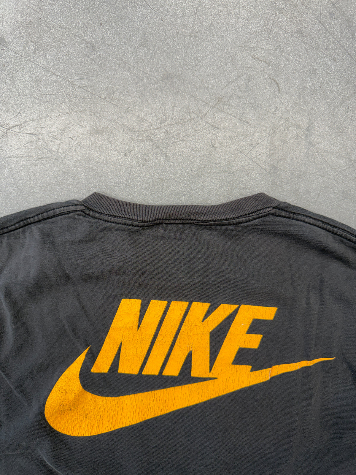 1992 NIKE ALASKA WOMEN'S RUN LONG SLEEVE TEE (GREY/RED TAG)