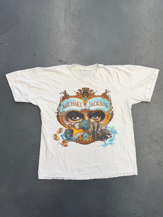 1992 MICHAEL JACKSON DANGEROUS WORLD TOUR TEE (SCREEN STARS TAG)