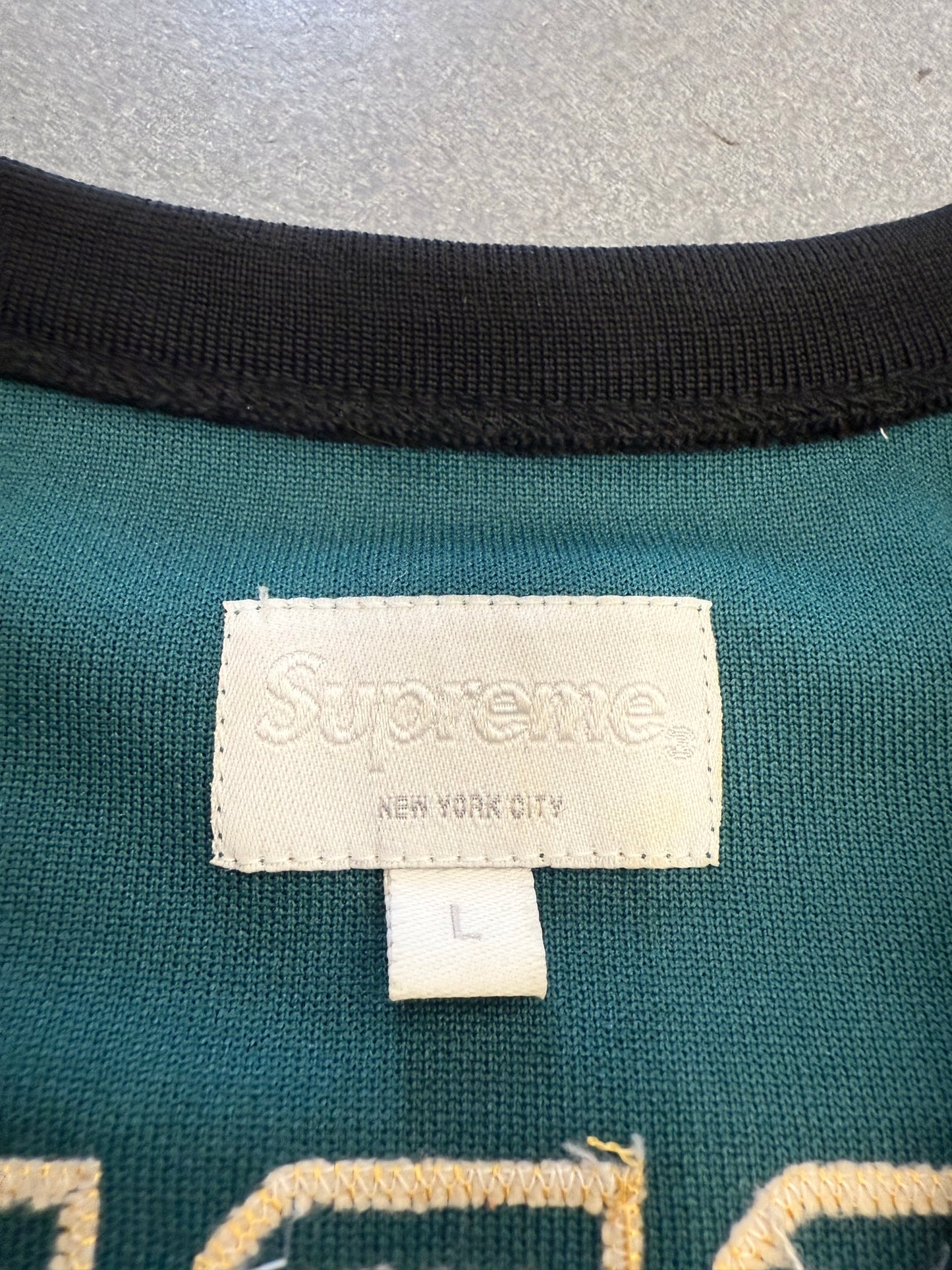 FW13 SUPREME FLEUR DE LIS HOCKEY JERSEY