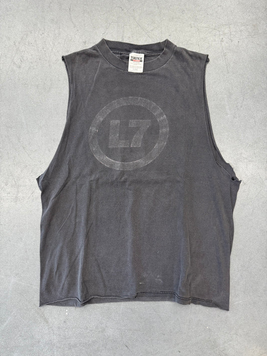 1997 L7 U.S. TOUR CUT-OFF TEE (TULTEX TAG)