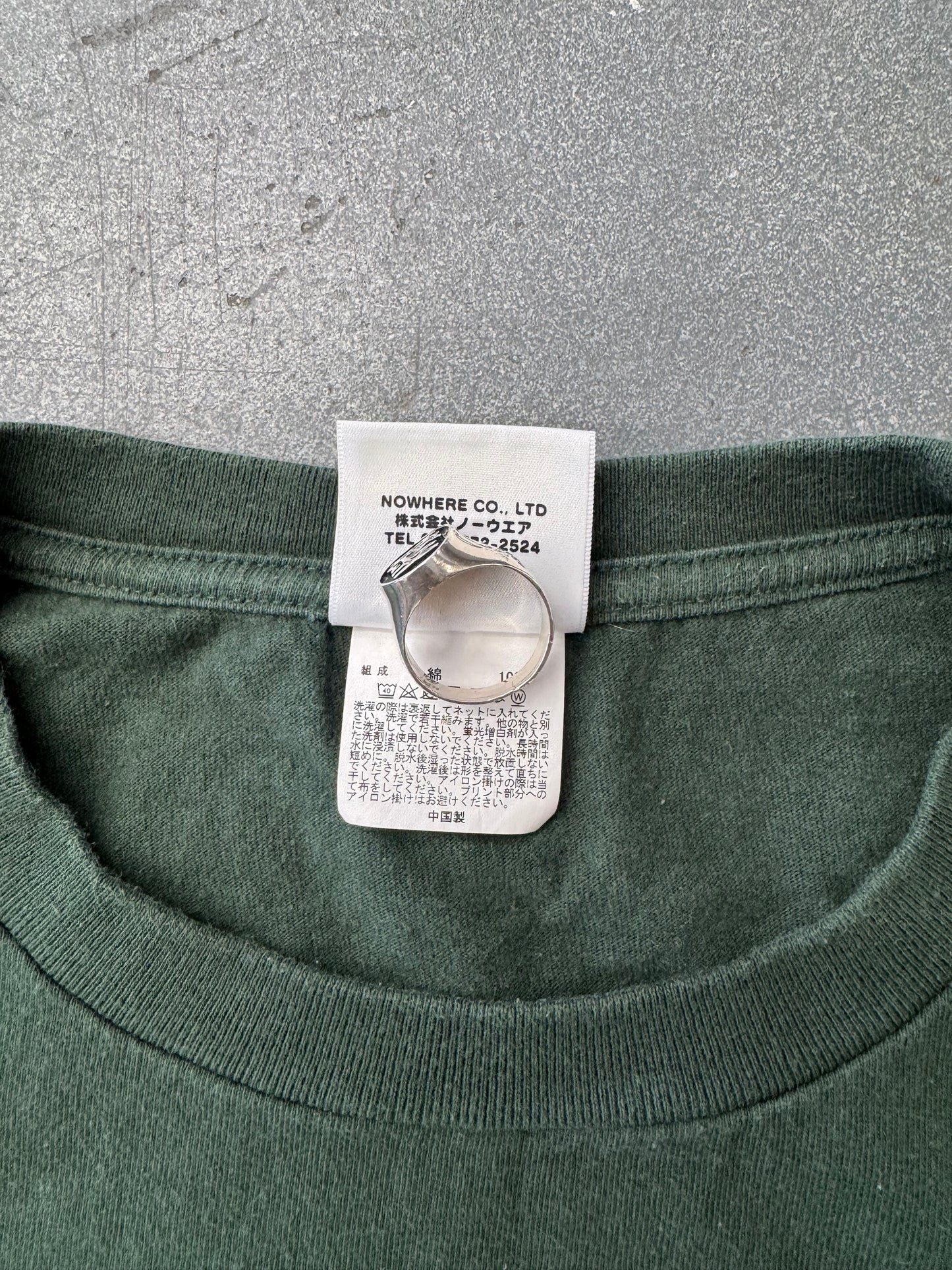 BAPE BIG APE HEAD TEE - GREEN