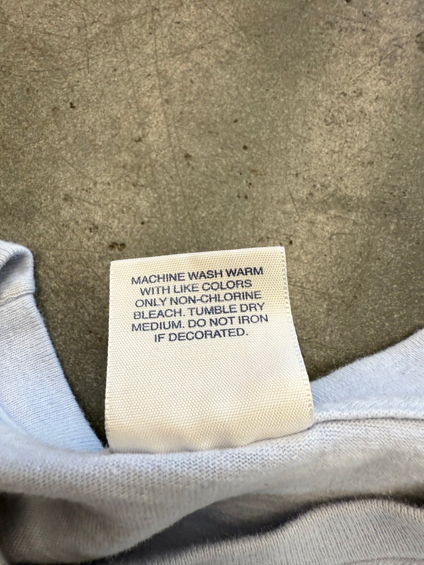 SS14 SUPREME 20TH ANNIVERSARY BOX LOGO TEE LIGHT BLUE