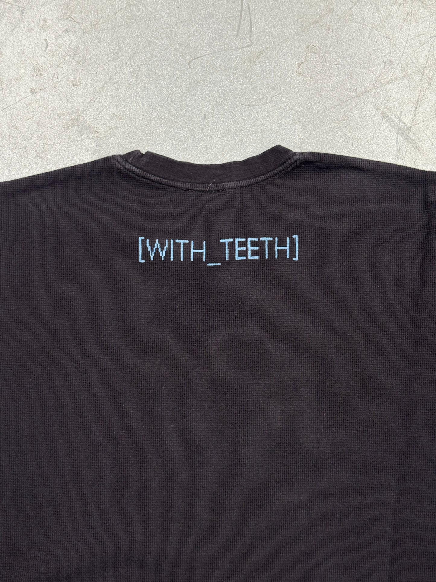 2005 NINE INCH NAILS WITH TEETH LS THERMAL (PULLED TAG)