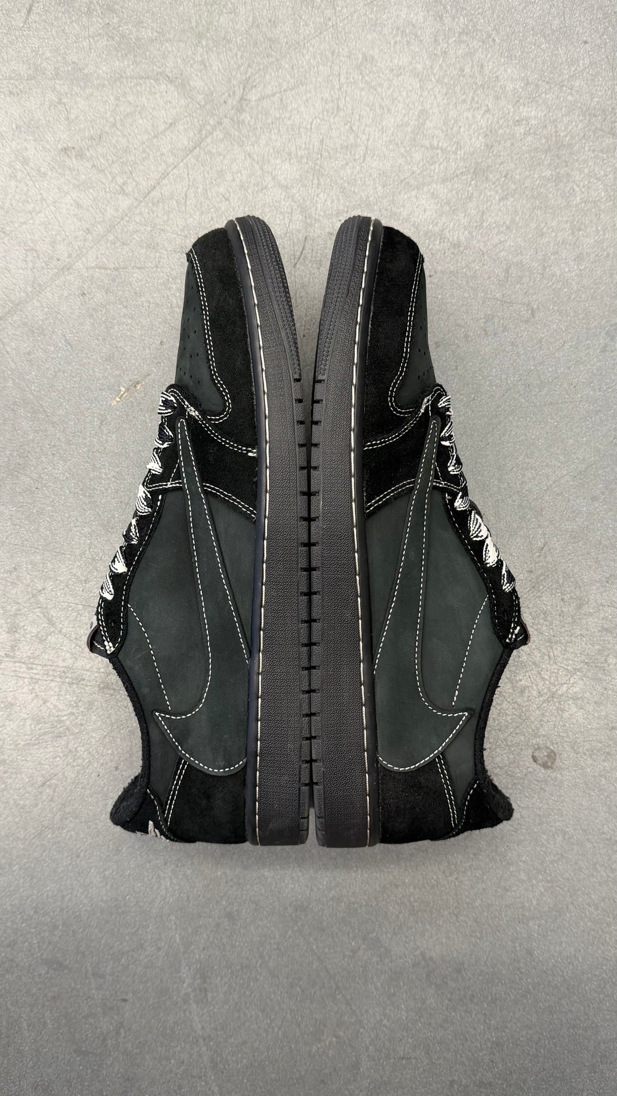 2022 JORDAN 1 RETRO LOW OG SP TRAVIS SCOTT BLACK PHANTOM