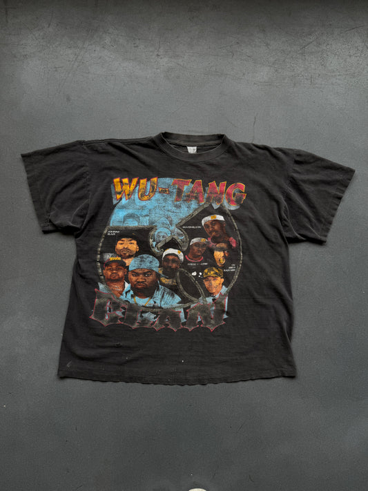 90'S WU-TANG CLAN ICE CREAM RAEKWON BOOTLEG RAP TEE (FADED TAG)