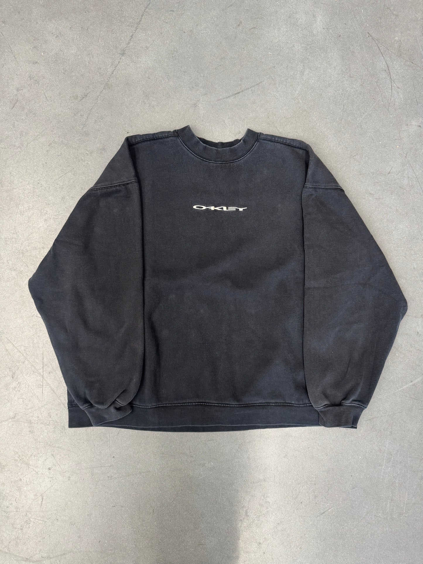 00'S OAKLEY SOFTWARE CENTER LOGO CREWNECK SWEATER