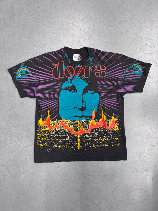 1993 THE DOORS JIM MORRISON AOP TEE (HANES ULTRAWEIGHT TAG)