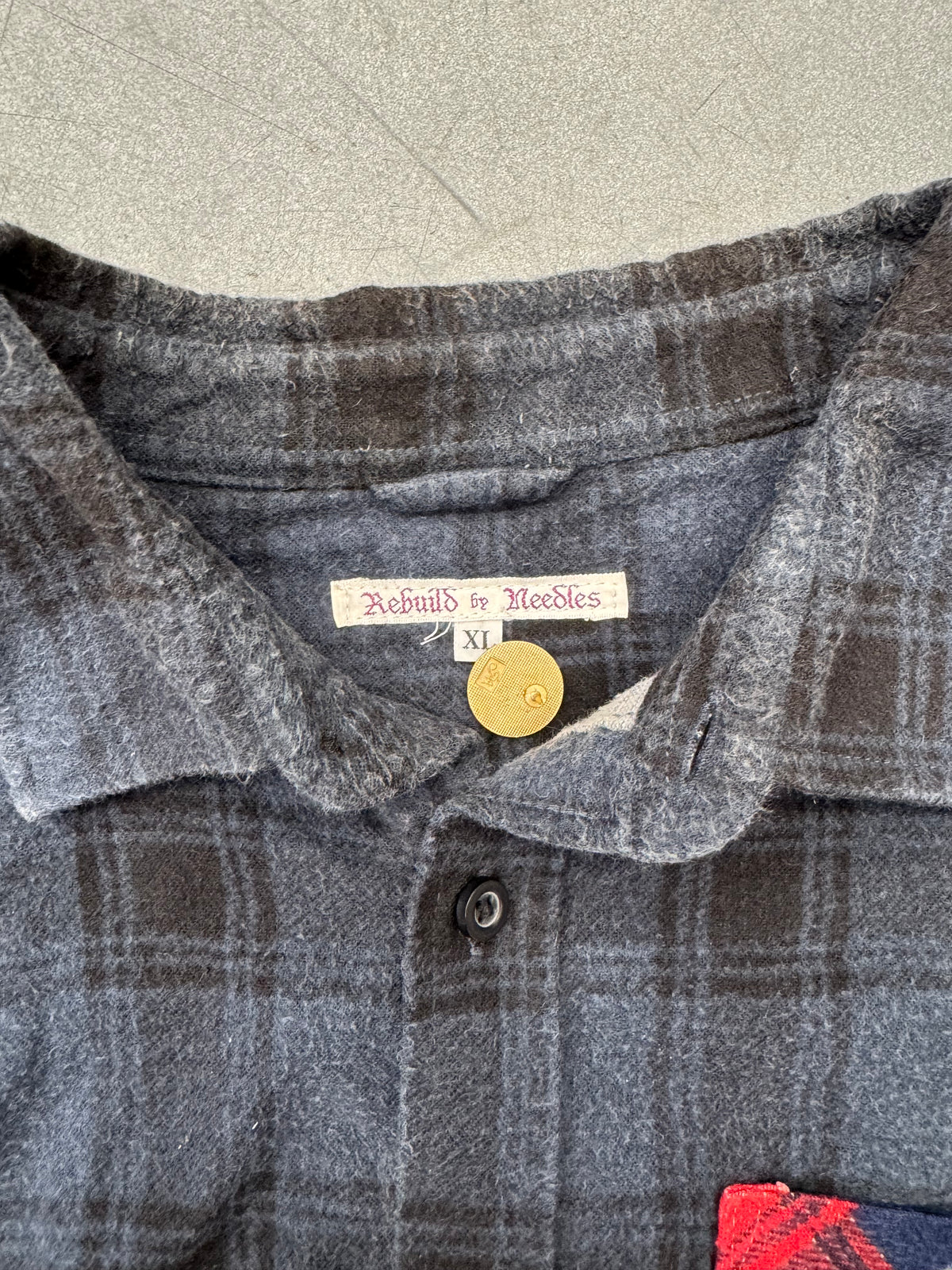 REBUILD BY NEEDLES 7 CUTS FLANNEL