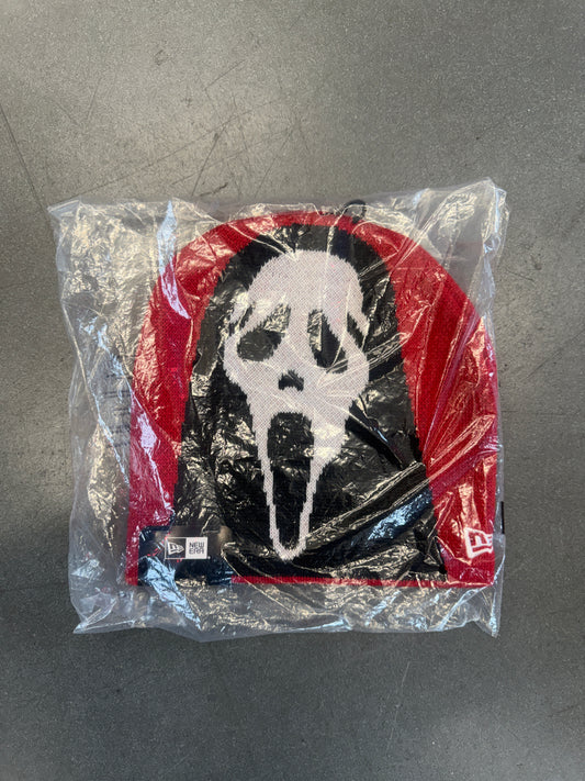 SS26 SUPREME NEW ERA GHOSTFACE BEANIE - RED