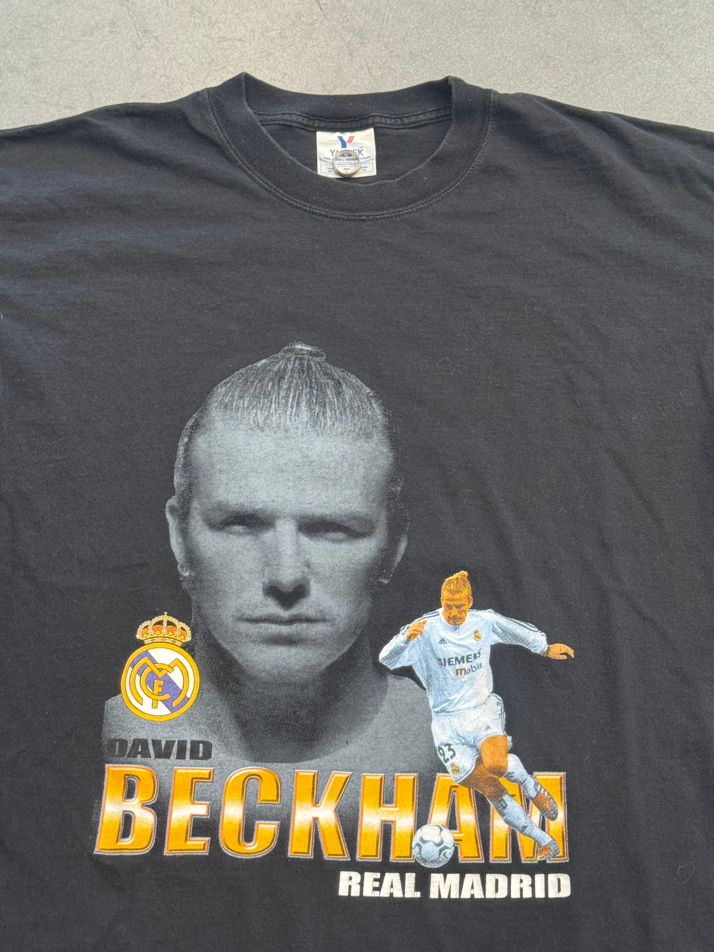 Y2K DAVID BECKHAM REAL MADRID TEE (YAZBEK TAG)