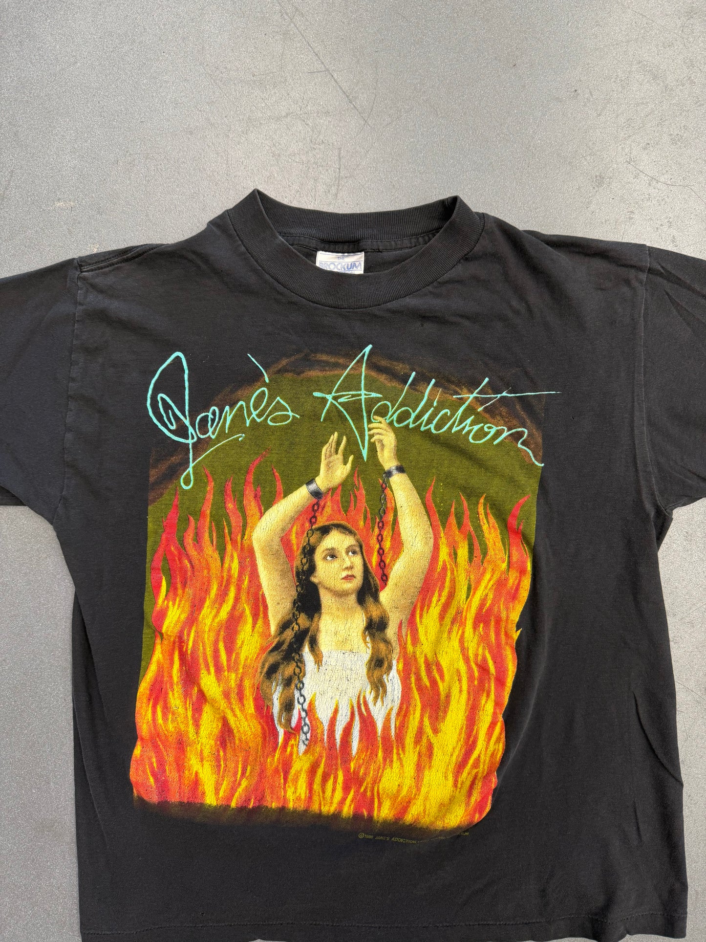1989 JANE'S ADDICTION RITUAL DE LO HABITUAL TEE (BROCKUM TAG)